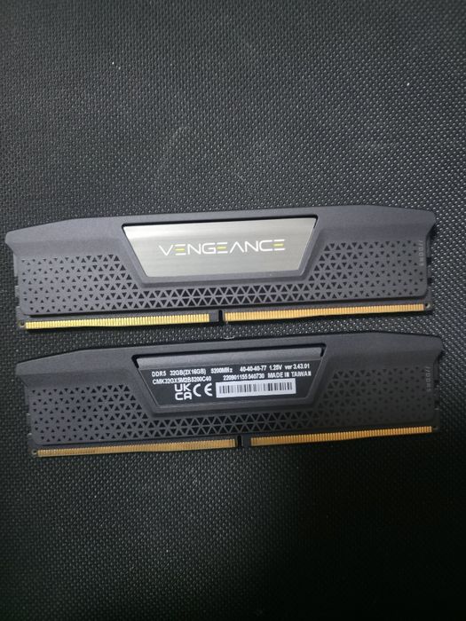 Corsair Vengeance 32GB (2x16GB) DDR5 5200Mhz