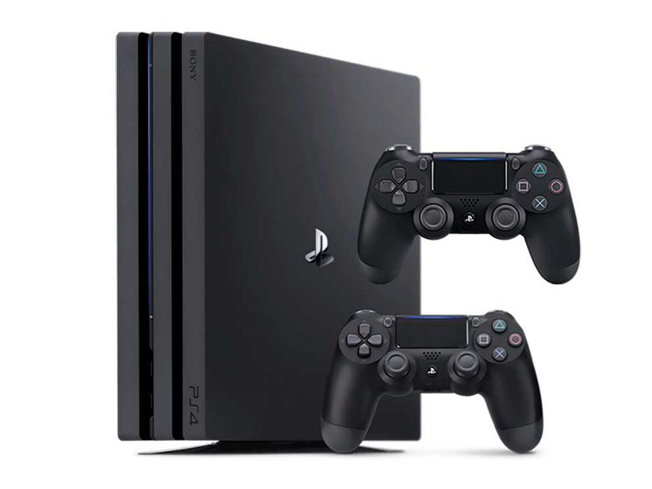 PS4 Pro 1TB + 2 джойстика + подписка PS Plus Extra (много игр)