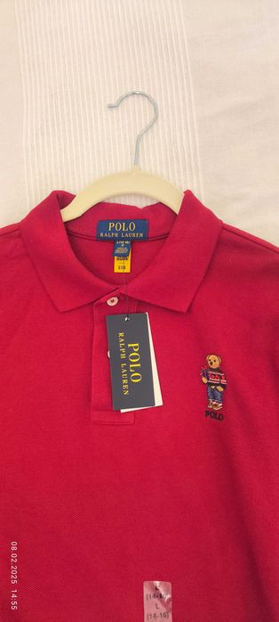 Polo Ralph Lauren # marimea S #  rosu inchis #nou cu eticheta