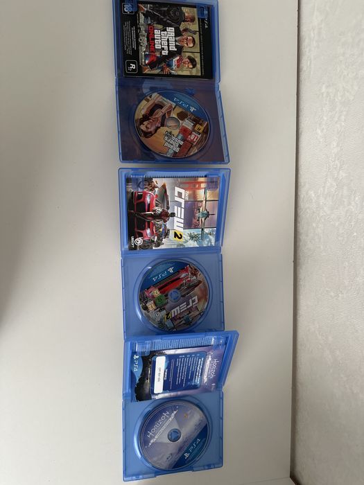 Диски на ПС5 3 игры