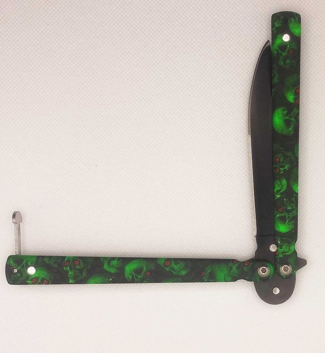 Cutit Butterfly (fluture) foarte ascutit skull tinted LIVRARE GRATUITA