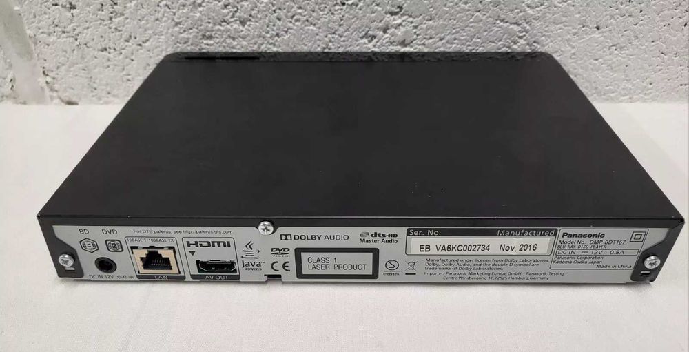 Player 3D inteligent de reţea Blu-ray Disc bluray