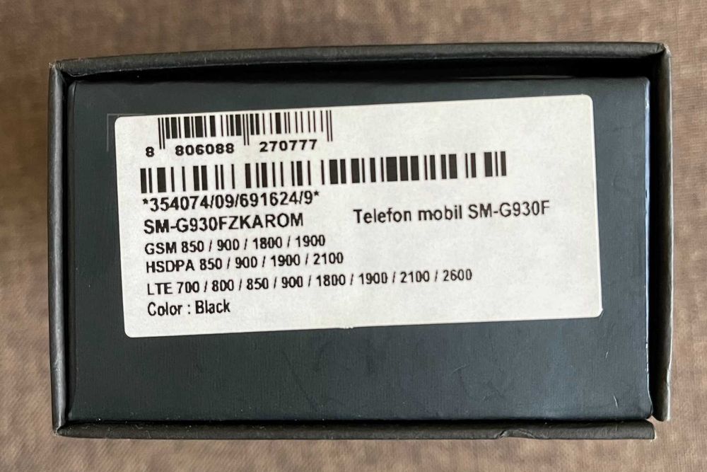 Samsung Galaxy S7 32GB Onyx Black – Stare excelentă, pachet complet