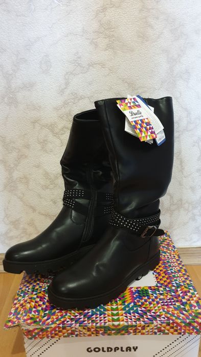 Зимние сапоги новые для девочки