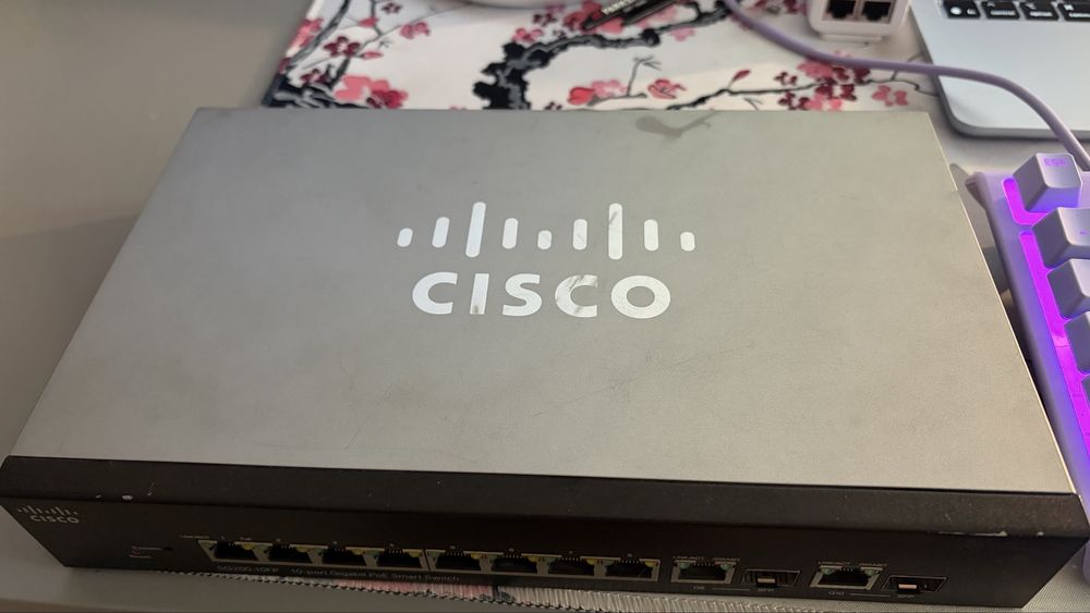 Switch PoE Cisco SG200-10FP