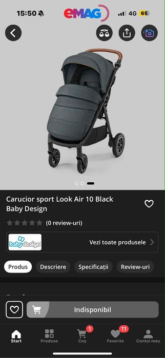 Carucior sport copii 6-36 luni