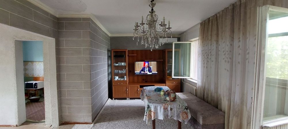 1 ком. квартира, 42 м² в Сергели (Ярмарка - 400 м). Дом галерейный