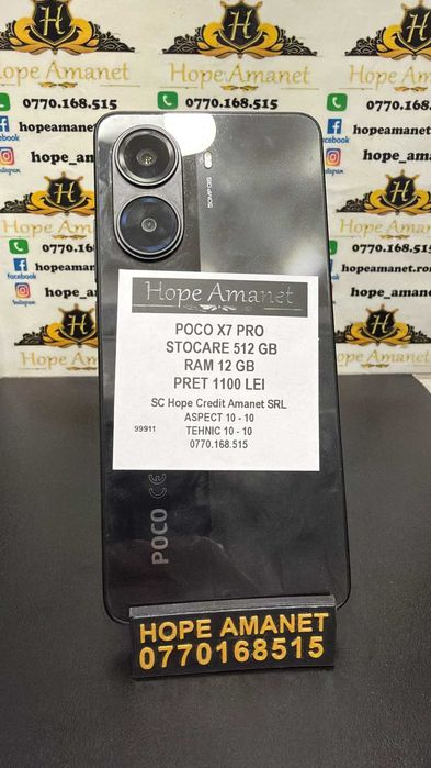 Hope Amanet P3 POCO X7 PRO 512GB / 12GB RAM