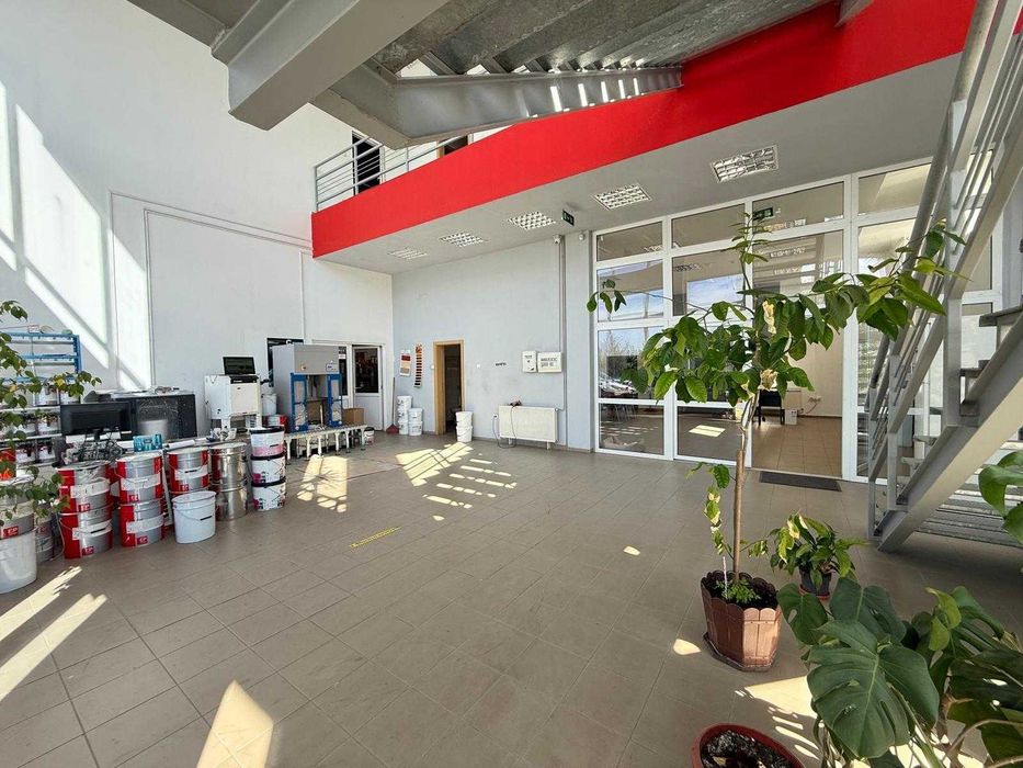 Spatiu comercial/depozit 891mp + teren 2.567 mp -DN15 Vanzare/Inchiriere