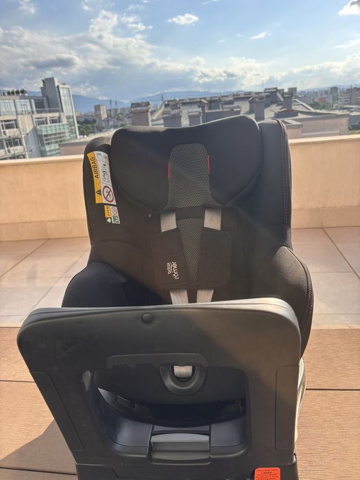 Стол за кола Britax Romer - Dualfix M Plus, IsoFix, i-Size, 61-105 cm, Space Black