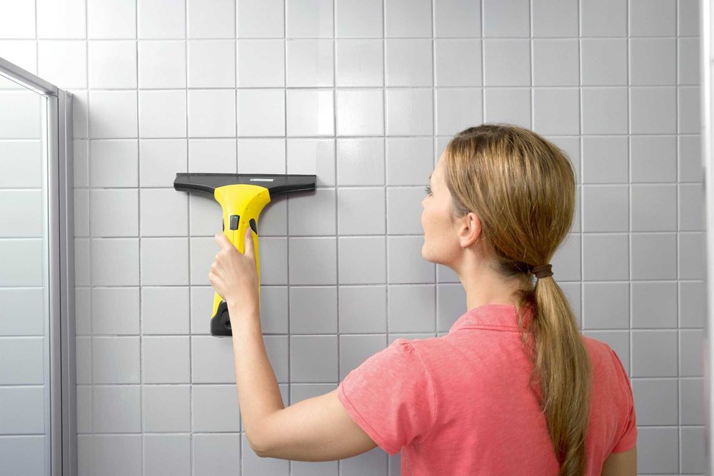 Aspirator de geamuri Karcher WV2 Curatenie geamuri cabina dus spatii vitrate