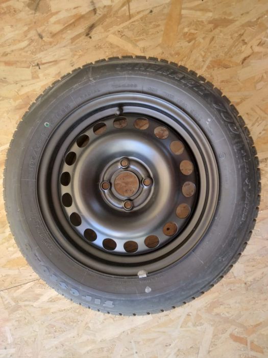 Janta 4x100 + Anvelopa Noua R15