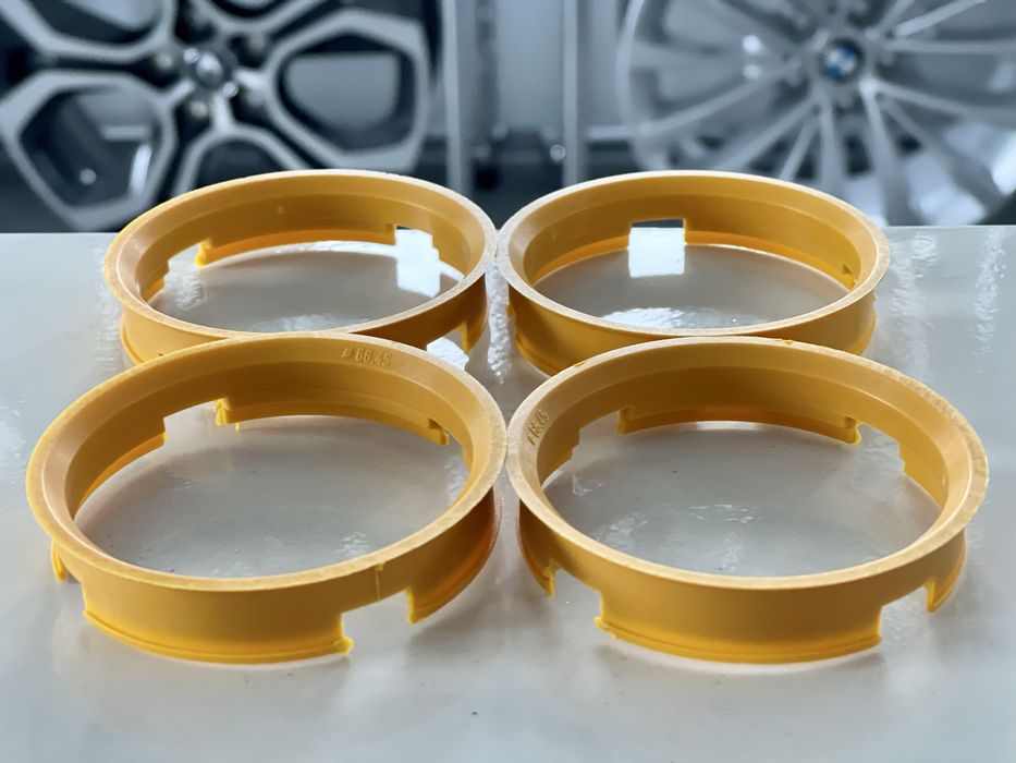 Set 4 Bucăți Inele Ghidaj Centrare Jante Roti Roata