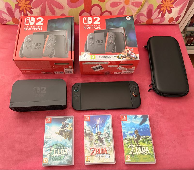 Nintendo Switch 2 |КАТО НОВ| Гаранция| 3 игри|