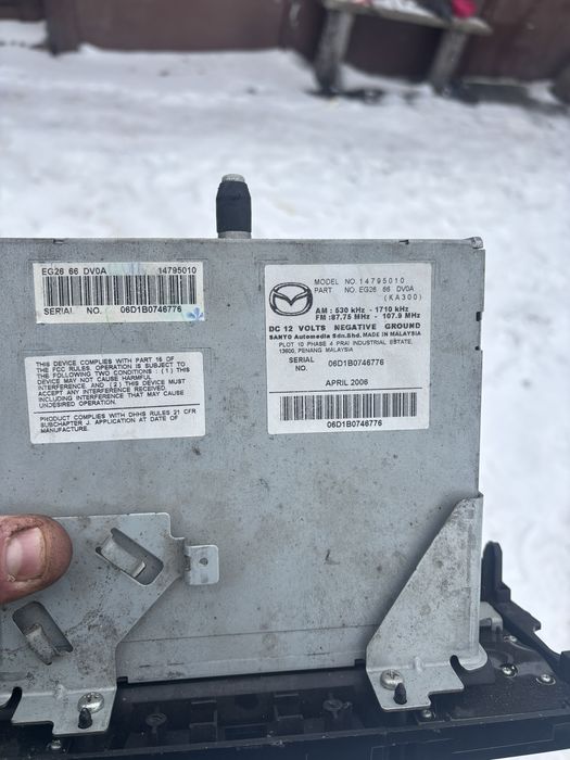 Продам магнитоллу mazda cx7