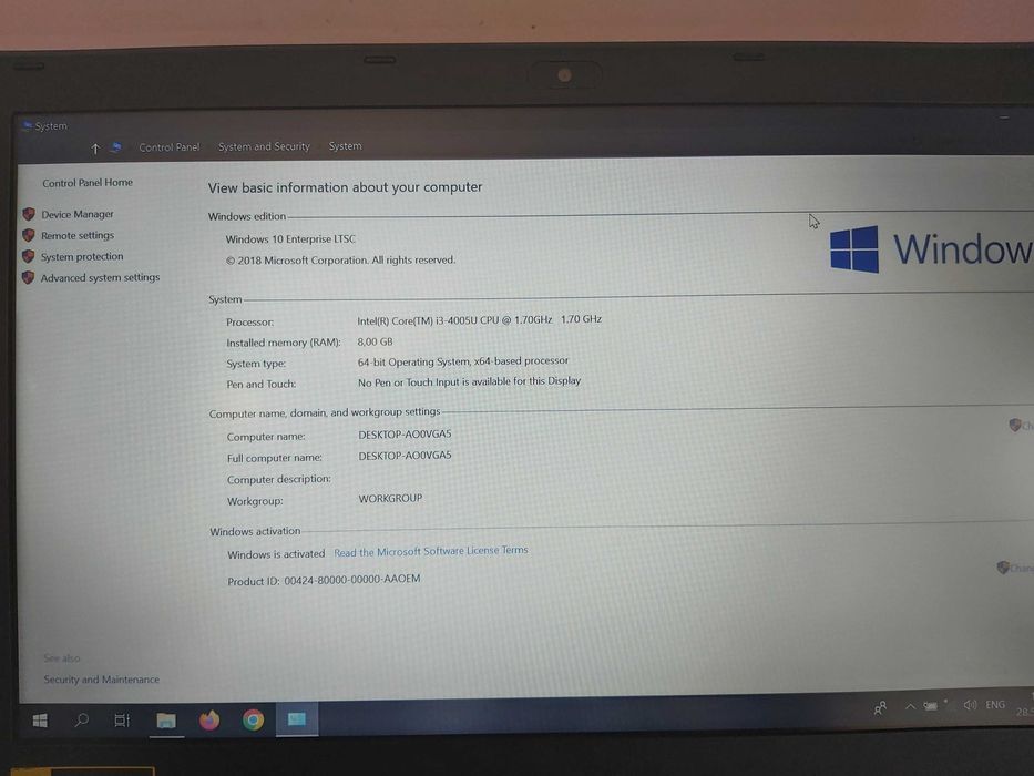 Acer Aspire 13" V3 (i3-4005U 1.70 GHz, SSD 512GB,8GB DDR3L) - 350 лева