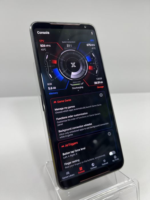 Asus Rogphone 2 128 GB Black jocuri