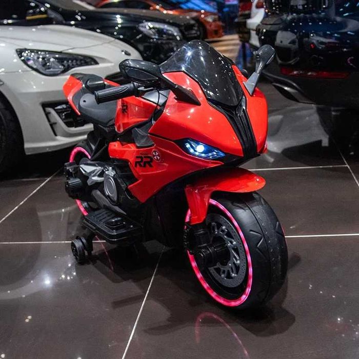 Детски Акумулаторен Мотор B919, 90W, 12V/12Ah, LED система в колелото