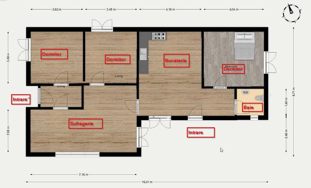 Casa si teren Vernesti