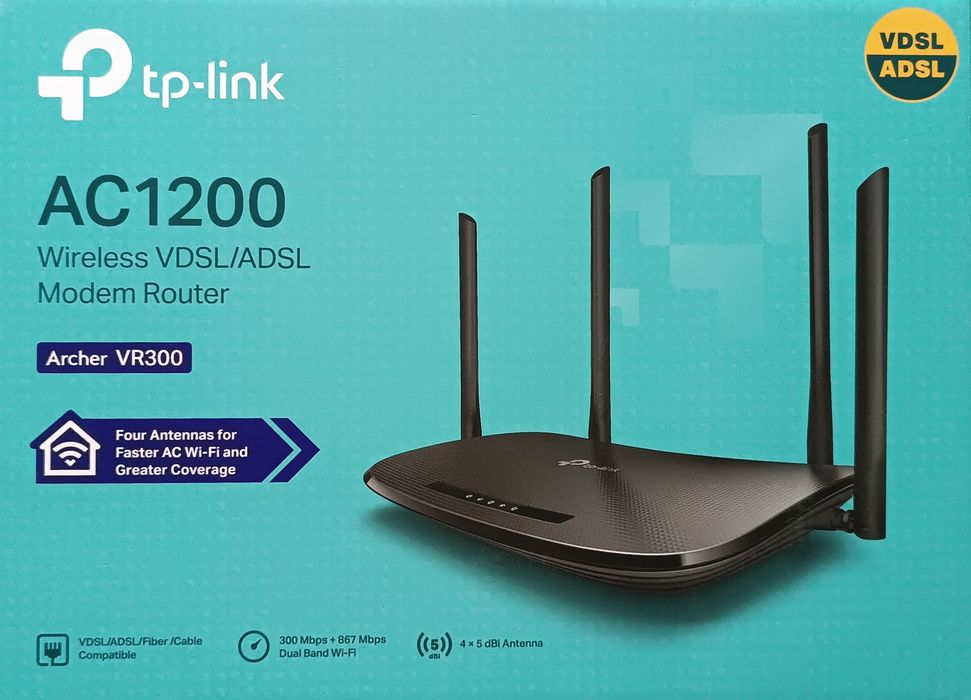 Маршрутизатор TP-Link WR 300  AC 1200