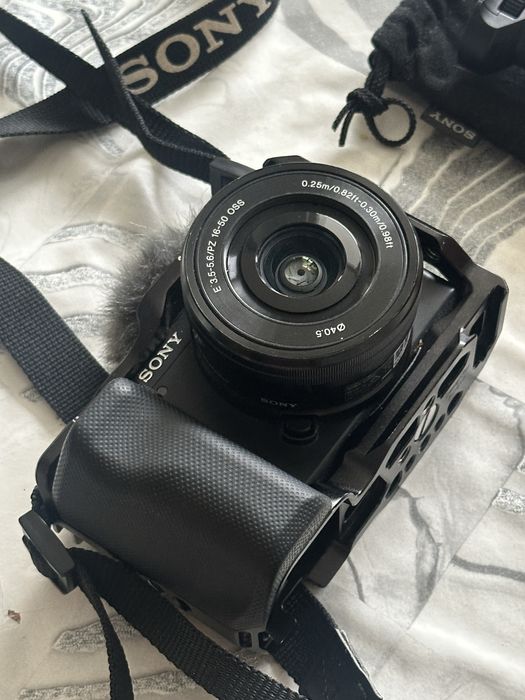 Sony zv e-10 със статив
