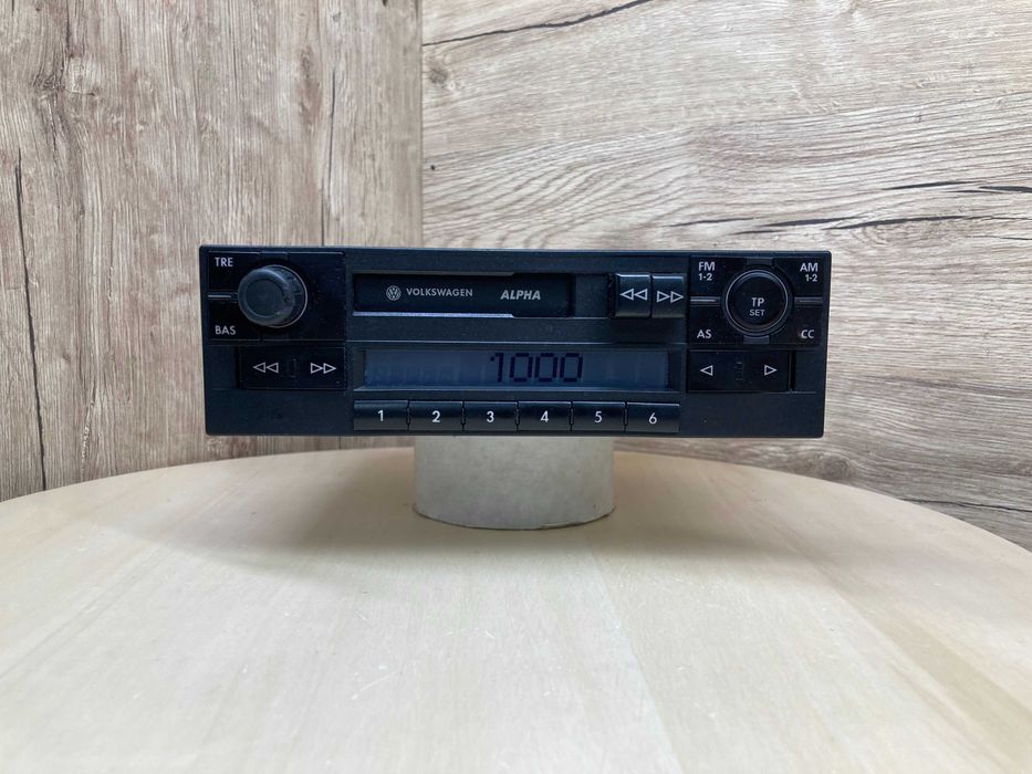 Radio casetofon ALPHA [BETA GAMMA] golf passat touran jetta polo tiguan caddy
