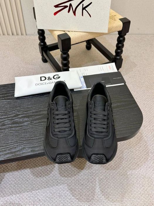 D&G DG Logo Sneaker "Triple Black Technical"