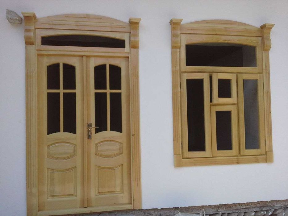 Yog'ochdan yasalgan oynalar,romlar/ Окон (рамы) из дерева В стиле АКФА