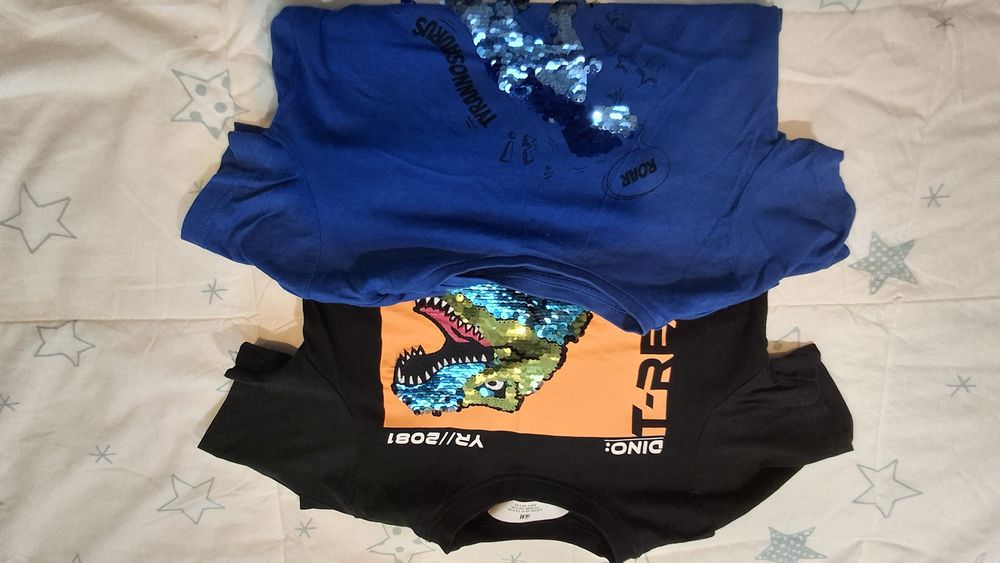 Tricouri băieți 104 - 8 buc