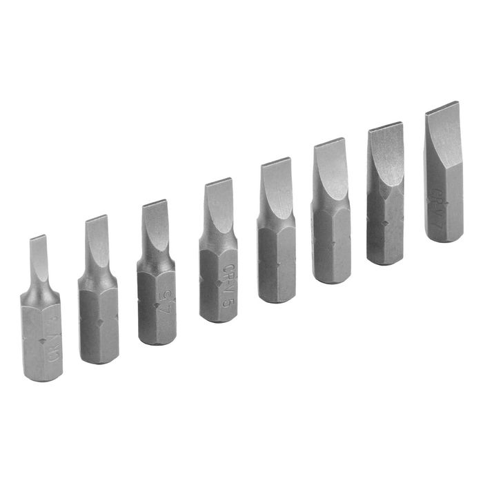 Битове,магн. адаптер,стомана S2,64 части,пластмасова кутия MTX-113279