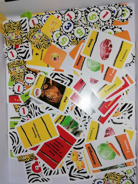 Детска настолна игра Весел Зоопарк