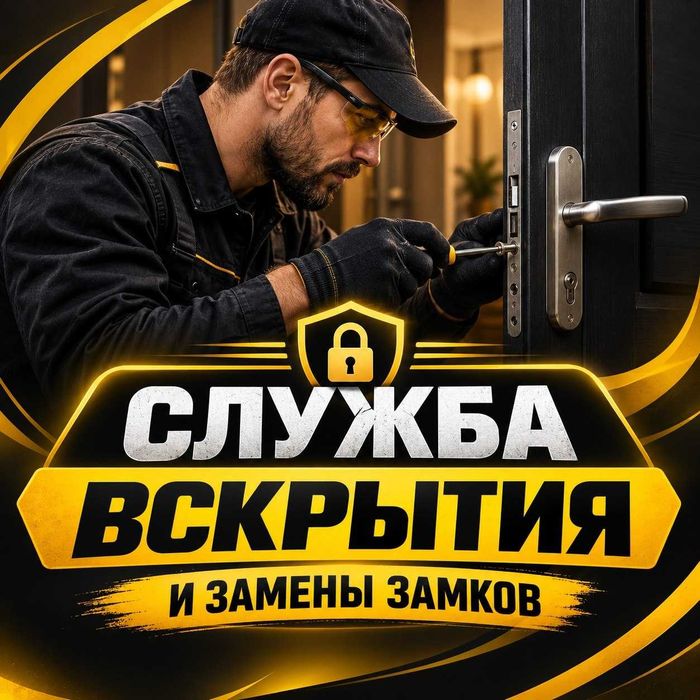 Открыть дверь квартиры / вскрытие замков, замена замков ручек - врезка