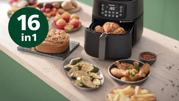 Уред за здравословно готвене Philips Airfryer 5000 XXL Connecte