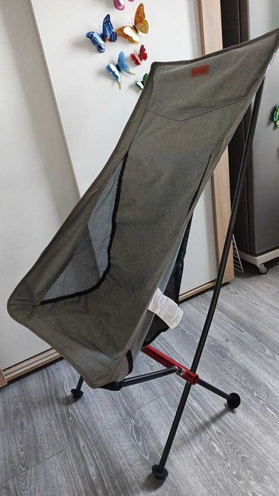 Scaun pliabil camping, cadru aluminiu, nou