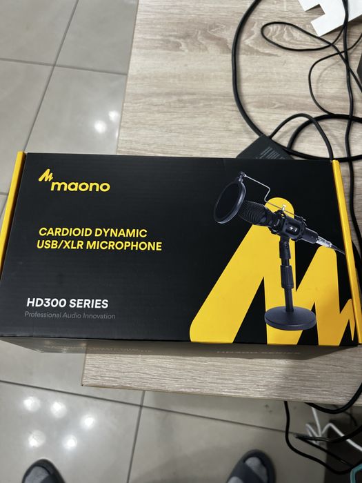 Микрофон Maono AU-HD300T черный