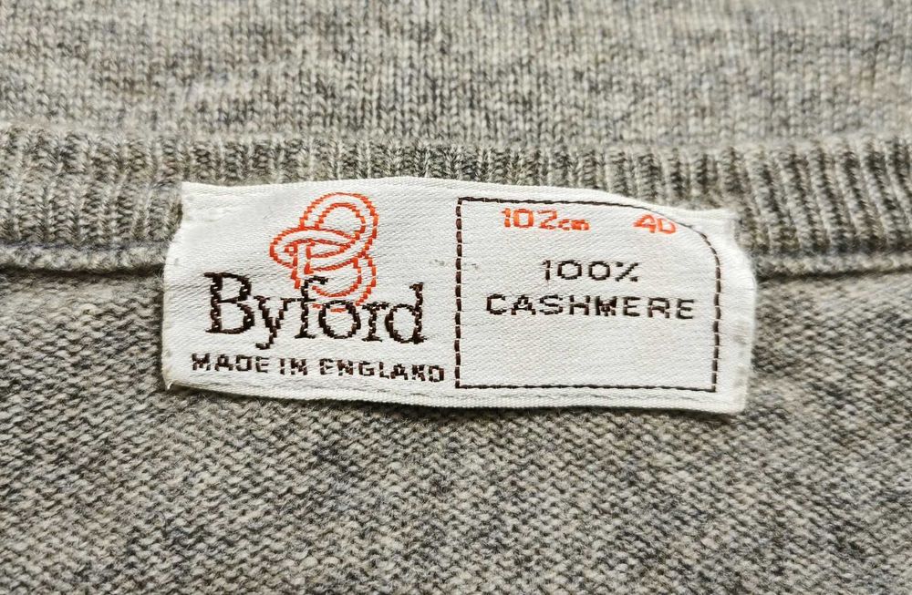 Byford 100% Кашмирен Мъжки пуловер размер 40 / M