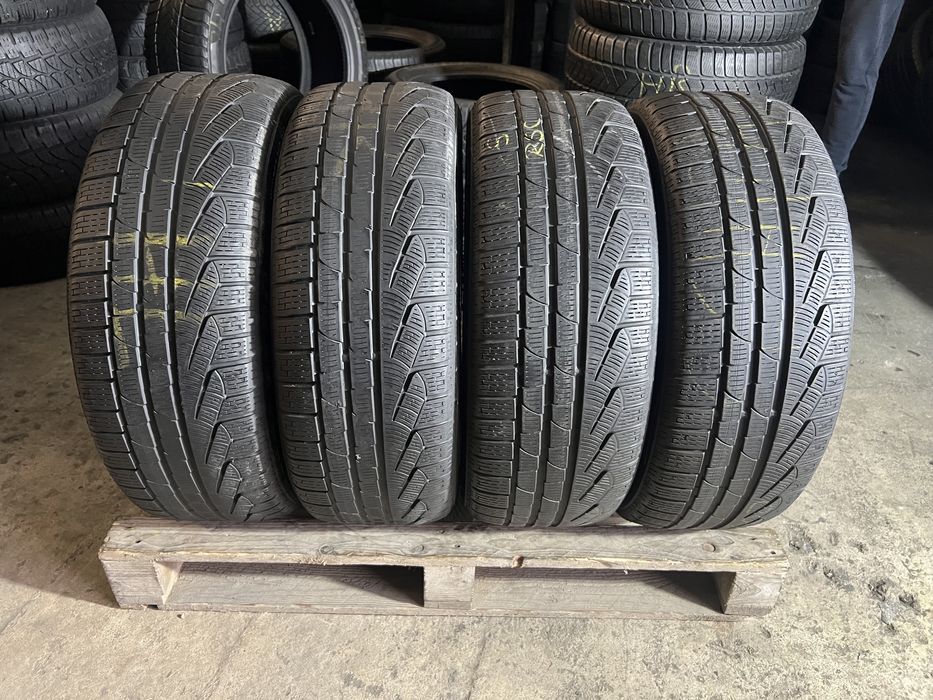 4 anvelope de iarna 225/45/18 pirelli runflat!