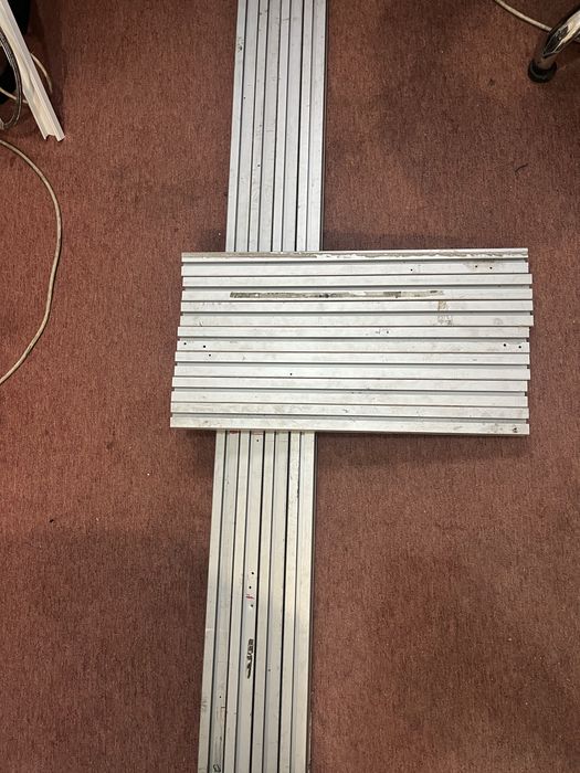 Profil aluminiu 40x40 mm. Canal 8