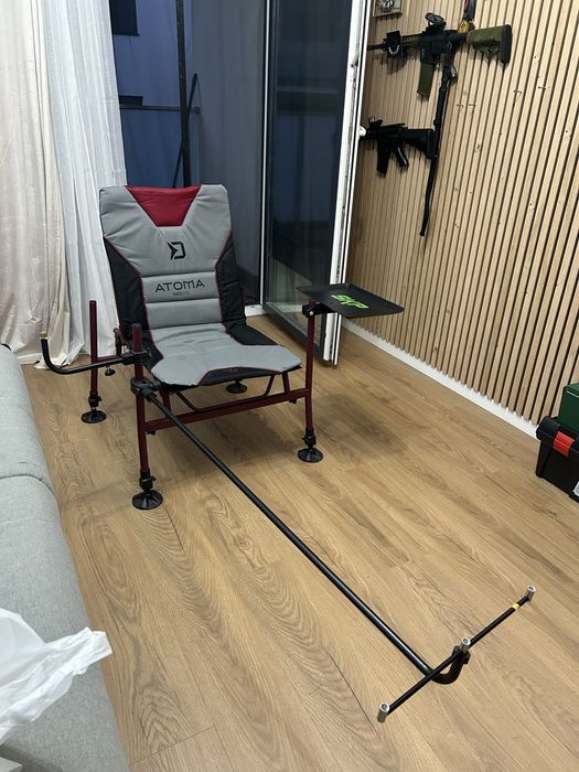 Scaun pescuit Delphin ATOMA complet echipat – accesorii incluse