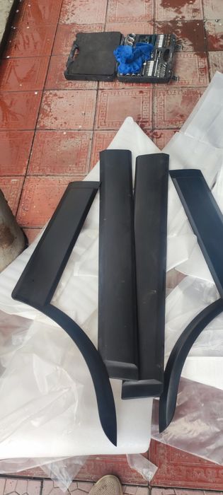 Каптива матовый пластик Олди бампер  ва крыло ишик пластик