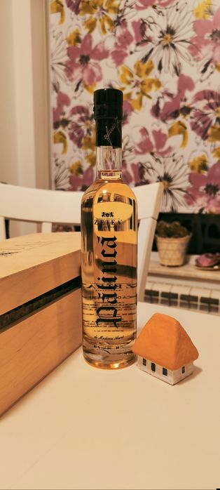 Set Cadou Palincă Zetea Cutie Lemn