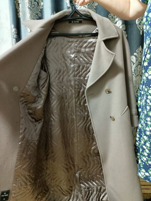 Осенние теплое пальто