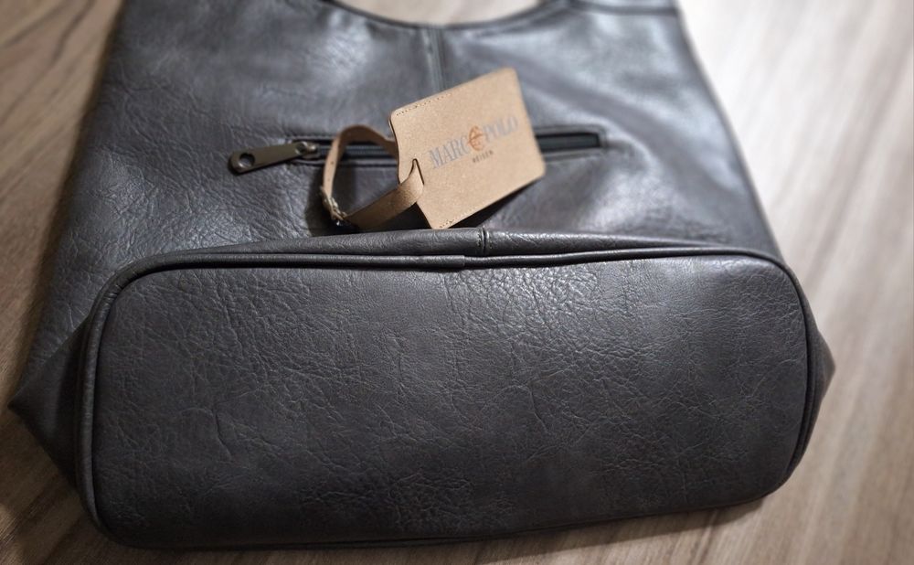 Vând geantă damă, gri, Marco Polo, nouă