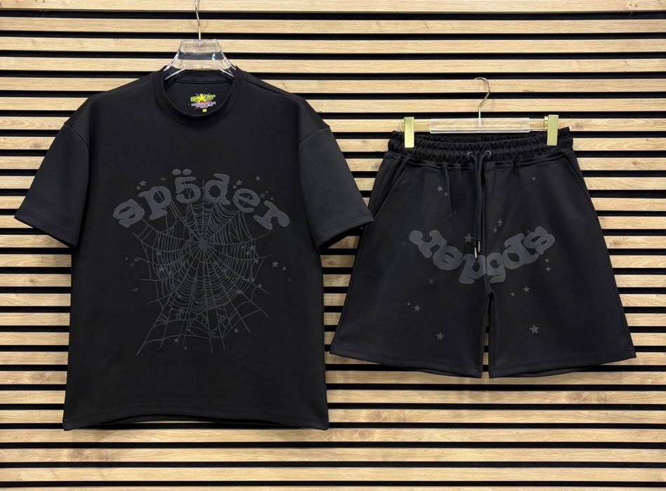 Ново! Sp5der / Chrome Hearts / Essentials / Corteiz / Trapstar / Syna World / Nike Летни Екипи Тениска с къси панталони комплекта лято 2026