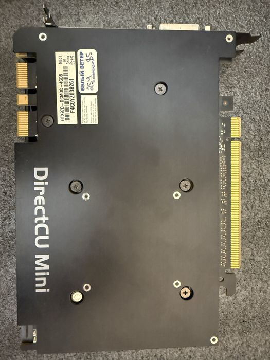 Видеокарта gtx 970 4 gb