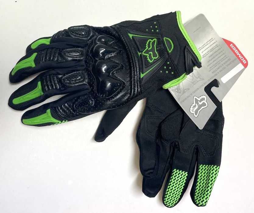 Ръкавици за мотор скутер кожа плат протектори