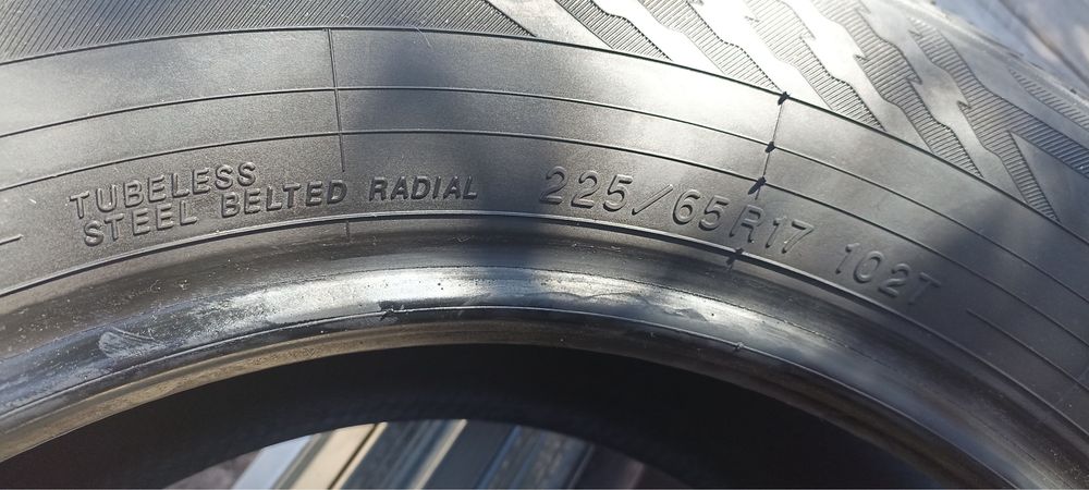 Зимние шины yokohama 225/65/r17