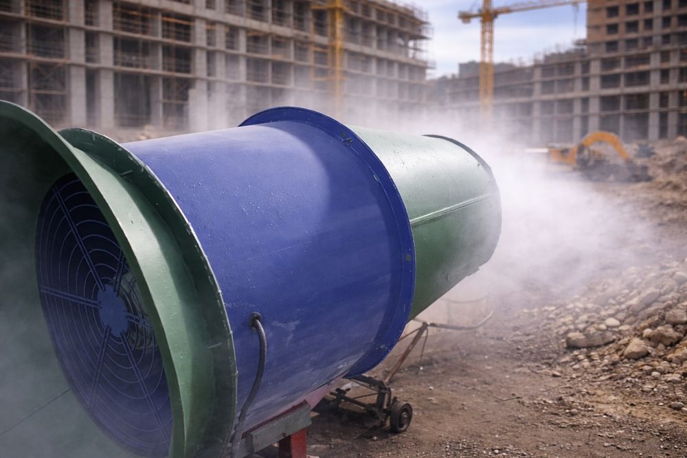 «пылеподавляющая пушка»