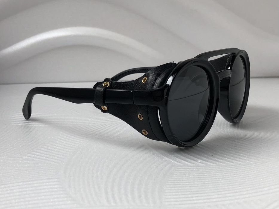 Мъжки слънчеви очила с кожа по  по модел на Carrera