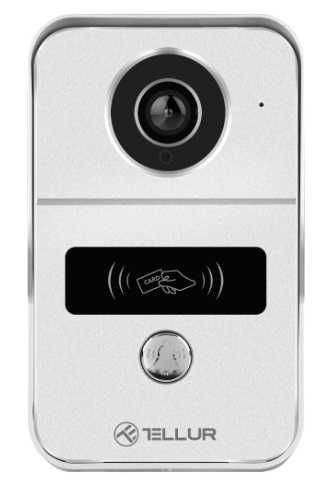Videointerfon WiFi Lan deschidere cu card si din aplicatie Tuya